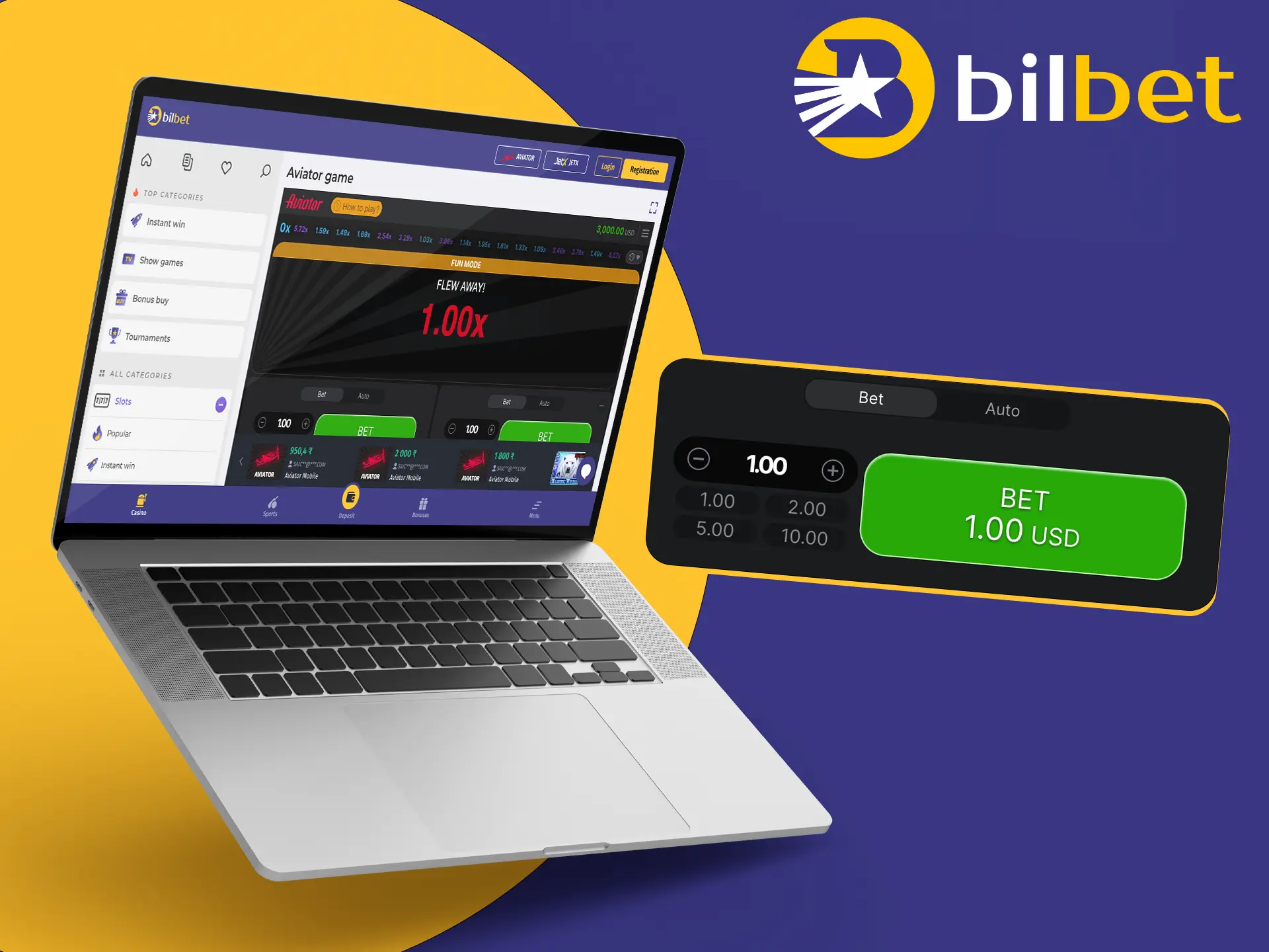 Find out about the unique flyhacks that will help you win at Aviator on Bilbet's website.